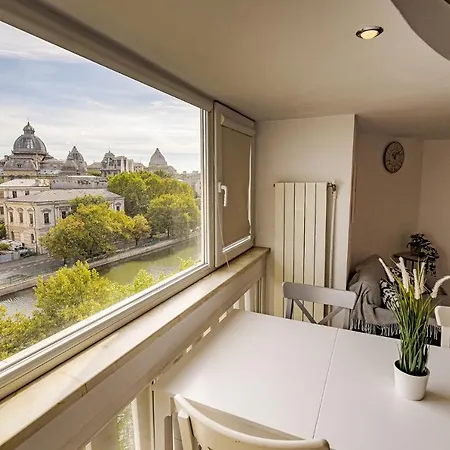 Old Center River View-4br-parliament-metro-park Apartamento Bucarest